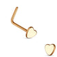 Piercing Stud Nez Heart L Bend