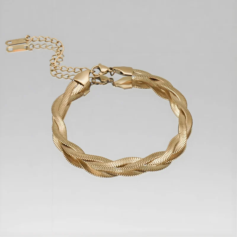 Bracelet Double Chevrons