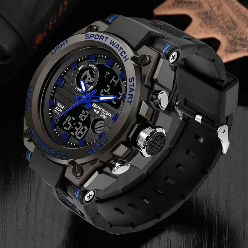 Montre de Sport pour Homme - SANDA Montre de sport