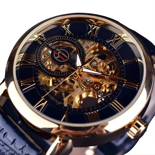 Montre en Cuir Astronomique pour Homme - FOS-Astrion