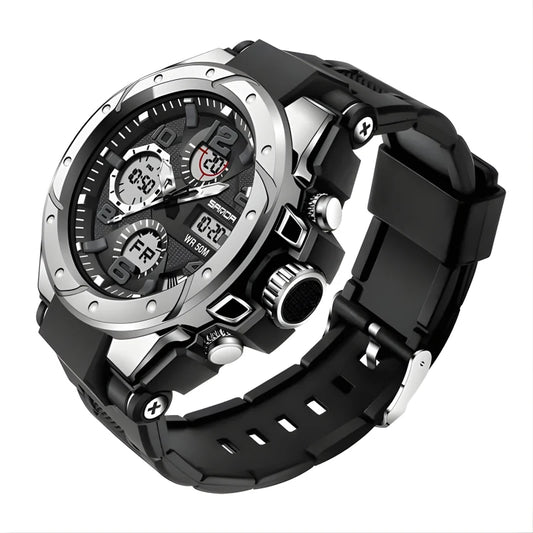 Montre en Silicone Éclatante pour Homme - STRYVE Auranix