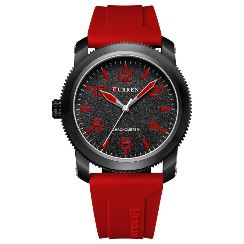 Montre en Silicone Énergique pour Homme - CURREN Phoenix