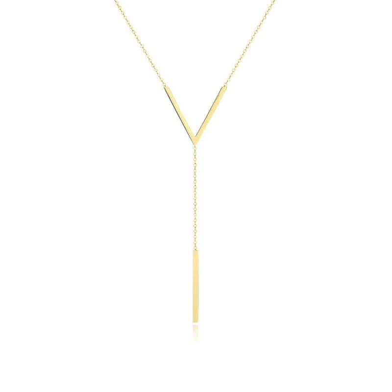 Collier Long en V