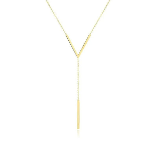 Collier Long en V