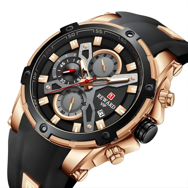 Montre en Silicone Premium pour Homme - Grandeur VIP