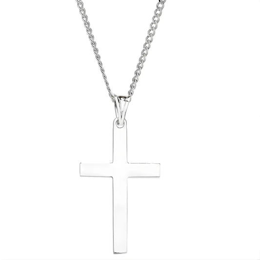 Collier Croix Argenté