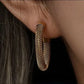 Boucles d'oreilles créoles | Raphia