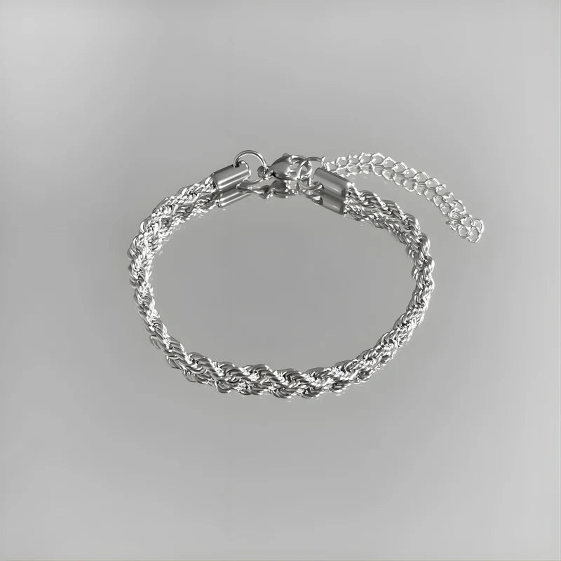 Bracelet de cheville | Argenté