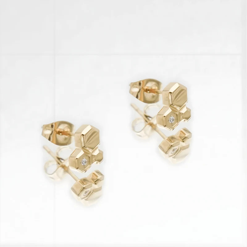 Rubis - Boucles d'oreilles