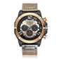 Montre en Cuir Futuriste pour Homme - CURREN Evethereal