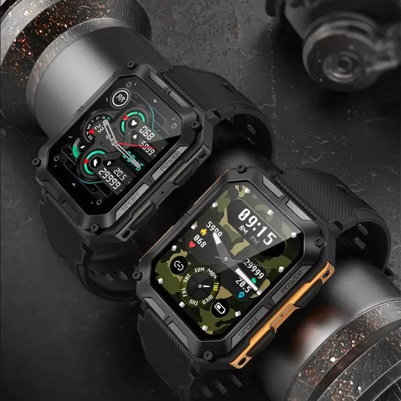 Montre Connectée Indestructible pour Homme - ArmorX Montre Intelligente