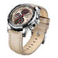 Montre en Cuir Tourbillonnante pour Homme - NAVI Vortex