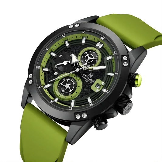 Montre en Silicone Vibrante pour Homme - NAVI Flamme