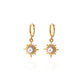 Boucles d'oreilles pendentif soleil | Sun