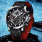 Montre en Silicone Audacieuse pour Homme - LIGE Squelette