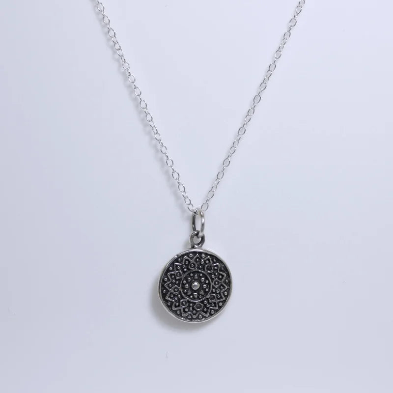 Collier chakra rond – 35 cm