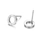 Boucles d'oreilles Infini