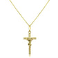 Jessamine - Pendentif crucifix sur chaîne de 40 cm