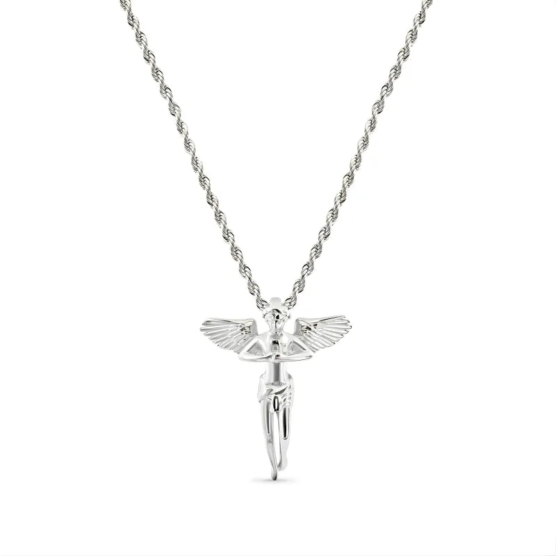 Pendentif ange pour homme