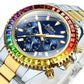 Montre pour homme - BIDEN - Arc-en-ciel Lux