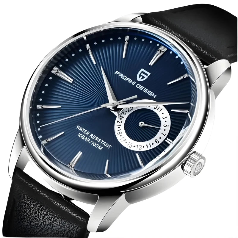 Montre en Cuir Intemporelle pour Homme - PAGANI Intemporel