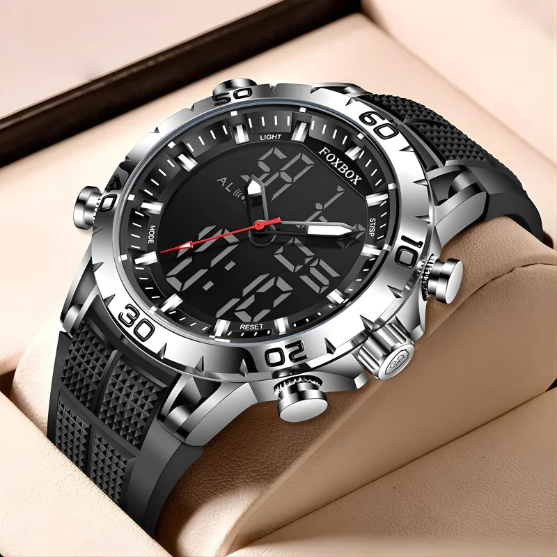 Montre en Silicone Innovante pour Homme - FBOX Pionnier