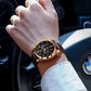 Montre en Cuir Sportive pour Homme - AGR Aventadori