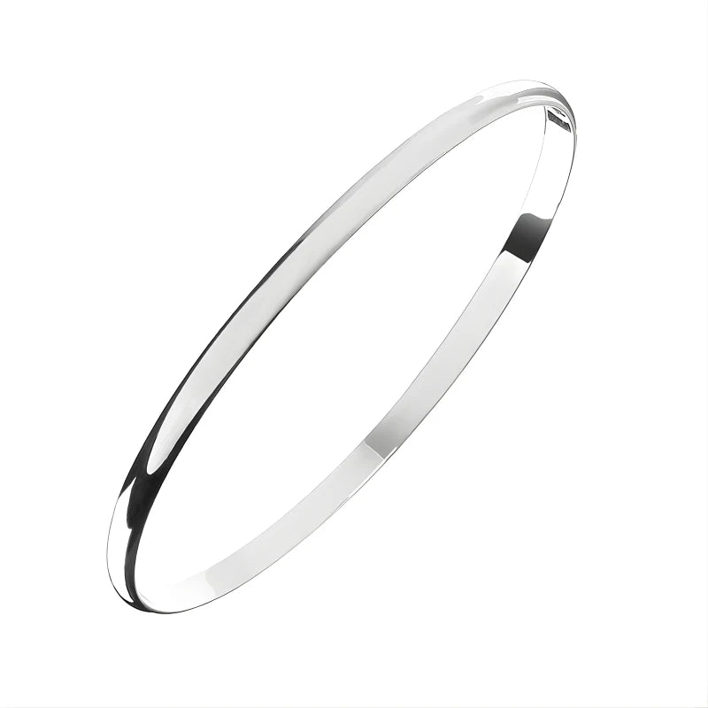 Bracelet Rond Massif 4 mm