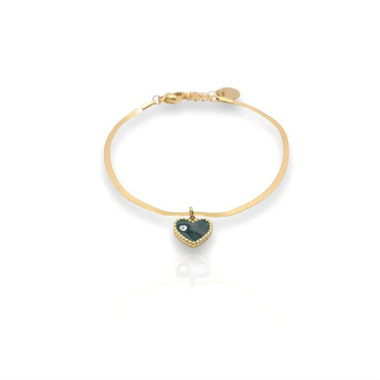 Bracelet à pendentif coeur | Osa