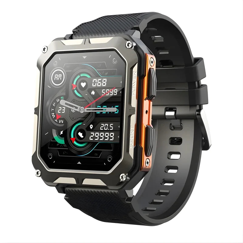 Montre Connectée Indestructible pour Homme - ArmorX Montre Intelligente