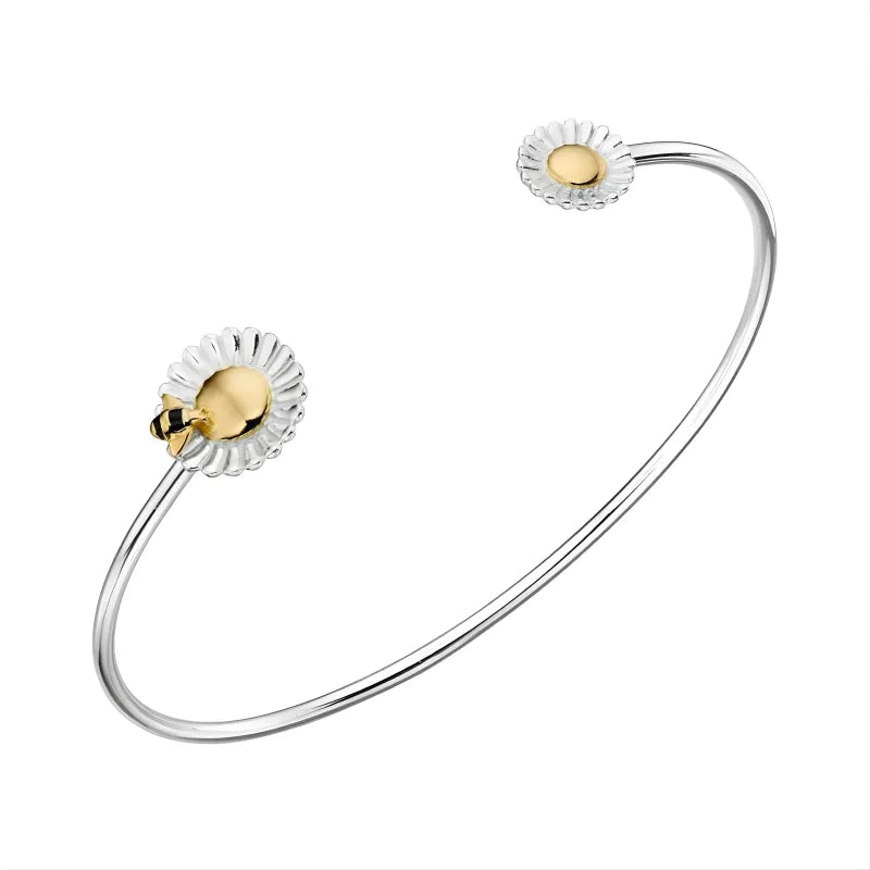 Bracelet Couple Abeille et Tournesol