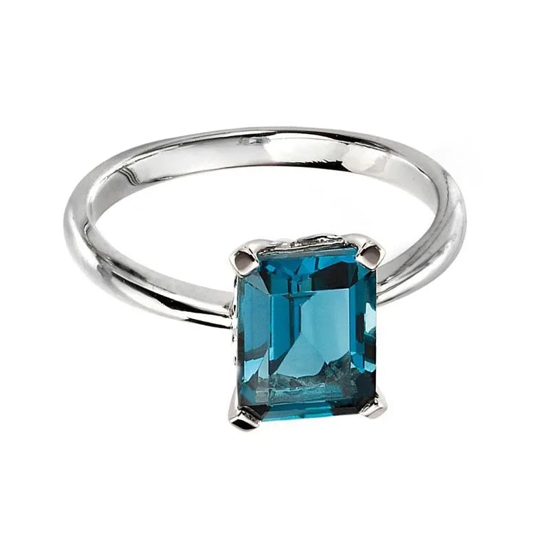 Bague Topaze Bleue Londres