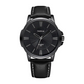 Montre en Cuir Lumineuse pour Homme - YAZOLE Lumisera