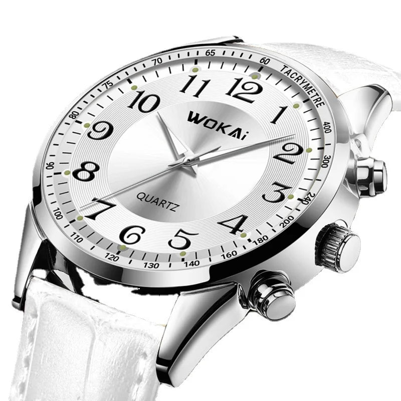 Montre en Cuir Élégante pour Homme - WOKAI Gambas