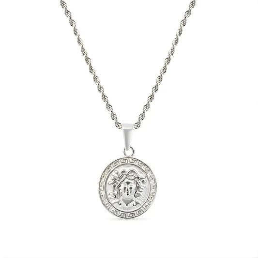 Pendentif méduse pour homme