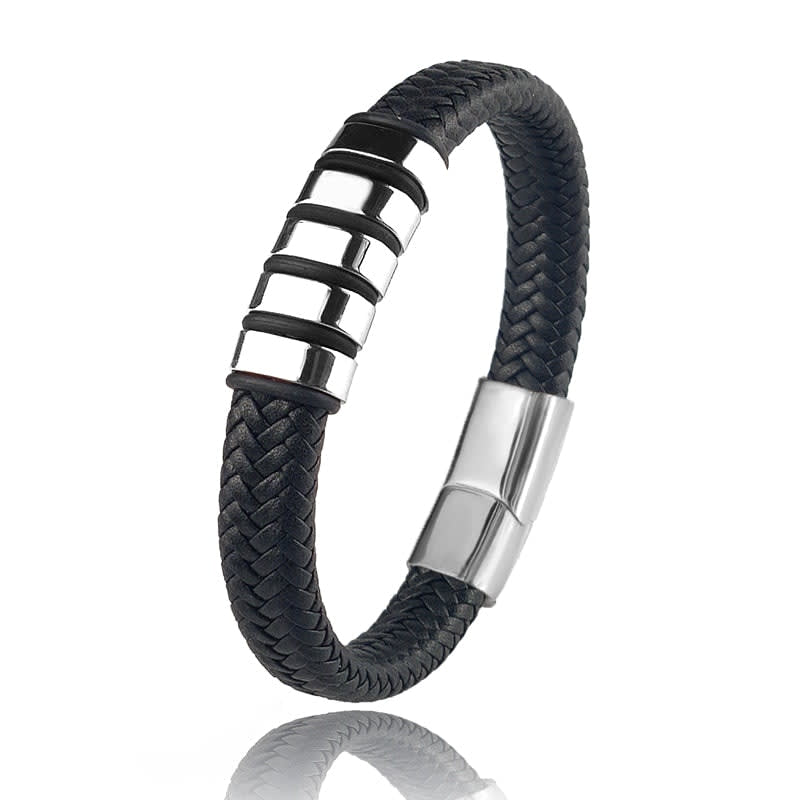 Bracelet à Breloque Noir Pour Homme