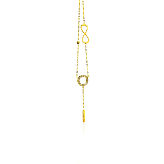 Collier pendentif infini | Vicky