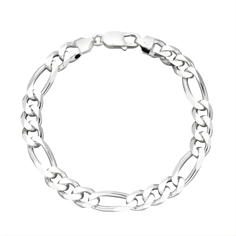 Bracelet Figaro Homme Argenté