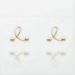 Ayla - Boucles d'oreilles spirale