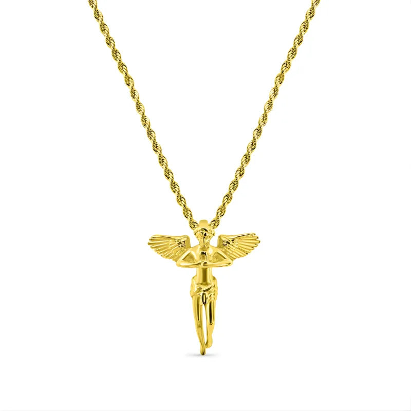 Pendentif ange élégant pour homme