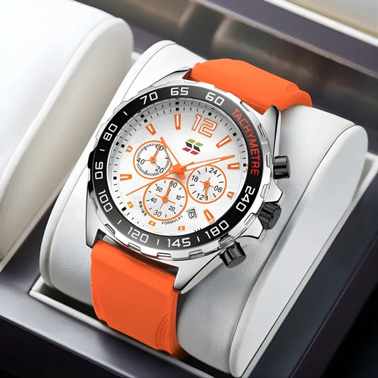 Montre en Silicone Pratique pour Homme - SYNOKE Chiffre