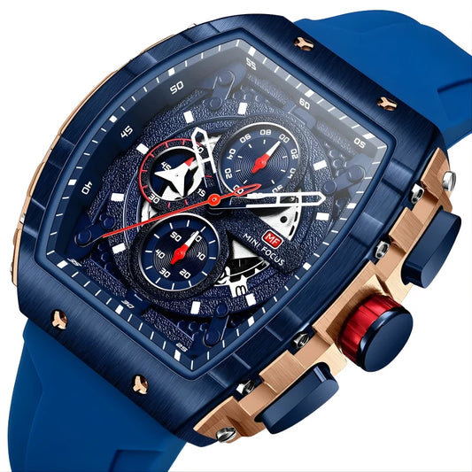 Montre en Silicone Dynamique pour Homme - MF Vortex