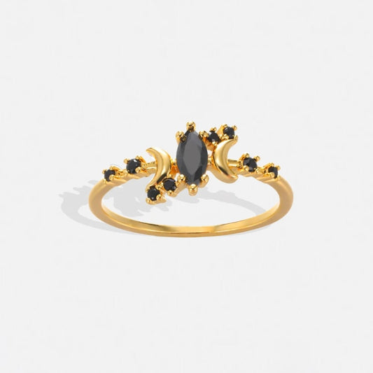 Bague Pierre Noire