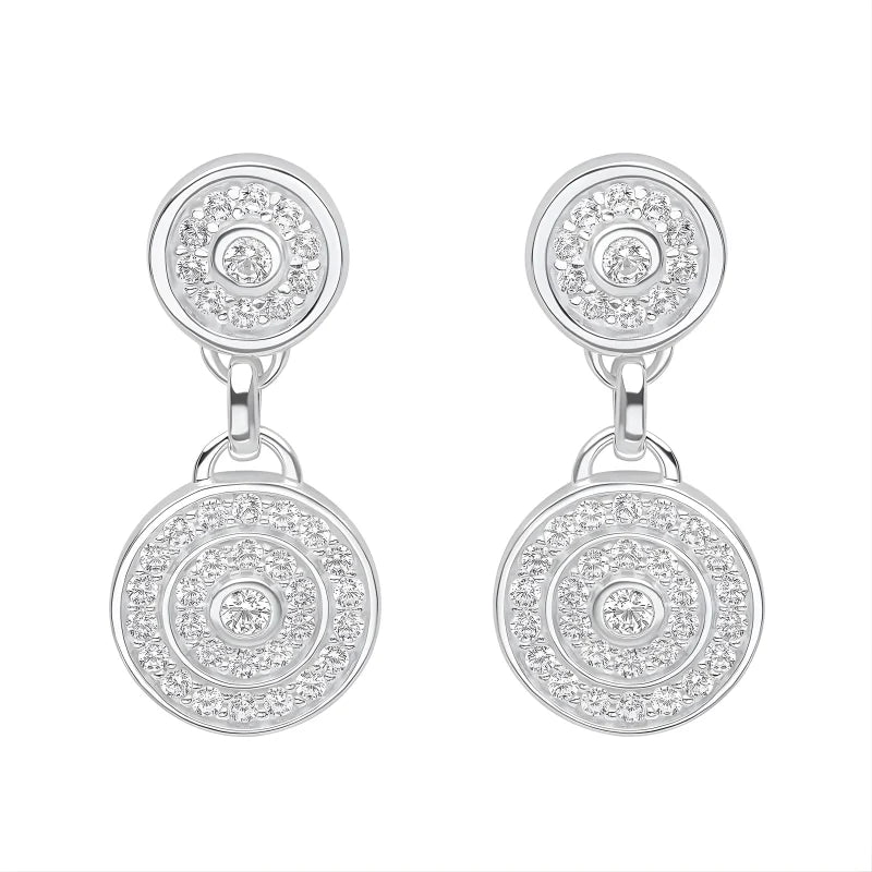 Gisèle -  Boucles d'oreilles pendantes