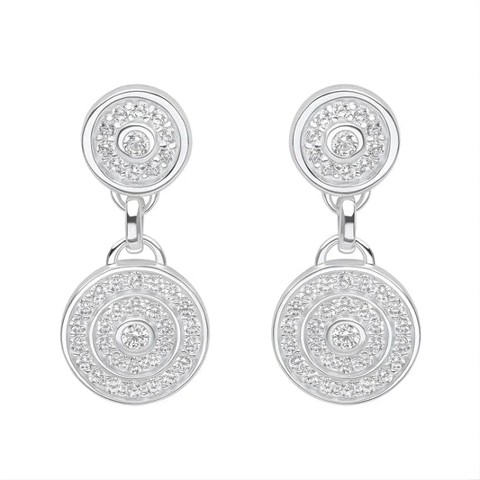 Gisèle -  Boucles d'oreilles pendantes