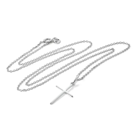 Juda - Collier avec pendentif croix 40,6