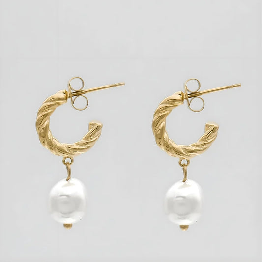 Grace - Boucles d'oreilles perles