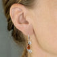 Kassandre - Boucles d'oreilles chat ambre