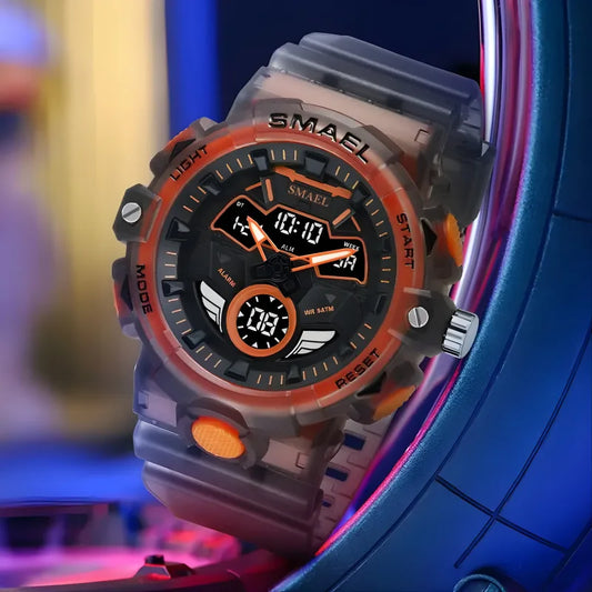 Montre en Silicone Élégante pour Homme - SMAEL Glisse