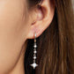 Boucles d'Oreilles Pendantes Cristal